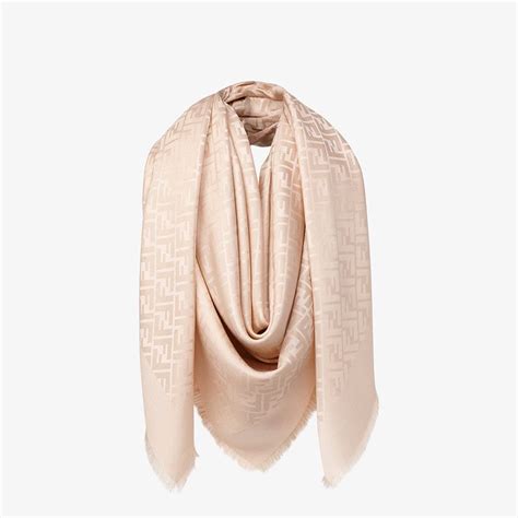 fendi pink wool shawl|Fendi cashmere shawls.